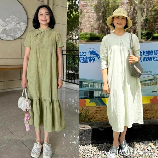 扮嫩不盲目追大牌时髦还大方见过世面的中年女性不刻意(图2)